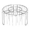 Stainless Steel Air Fryer Rack Vertical Rotisserie Skewer Stand Universal Air Fryer Grill Insert Air Fryer Accessories