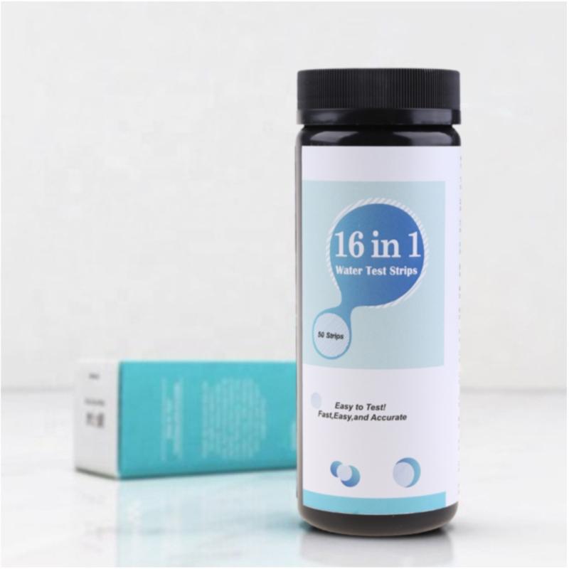 16-in-1 Water Test Strips Water Quality Test Kit Spa Test Strip for Hot Tubs Testing Calcium and Magnesium