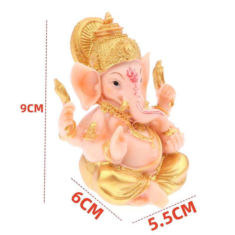 Барная стойка, кассир, рабочий стол, украшение своими руками, золотой Господь Ганеша, статуя Будды, скульптуры бога-слона, статуэтки Ганеши