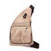 Сумка на плечо Женская сумка из мягкой кожи большой вместимости Мужская нагрудная сумка