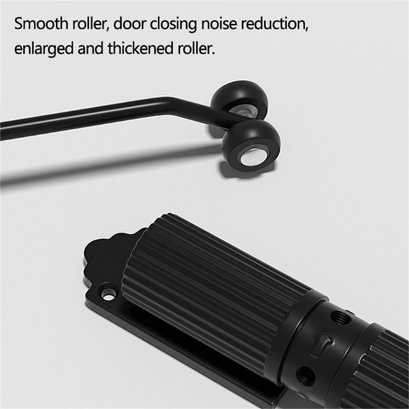 Self Shutting Door Device Smooth Closure Adjustable Strength Door Closure Door Control System for Household & Businesses