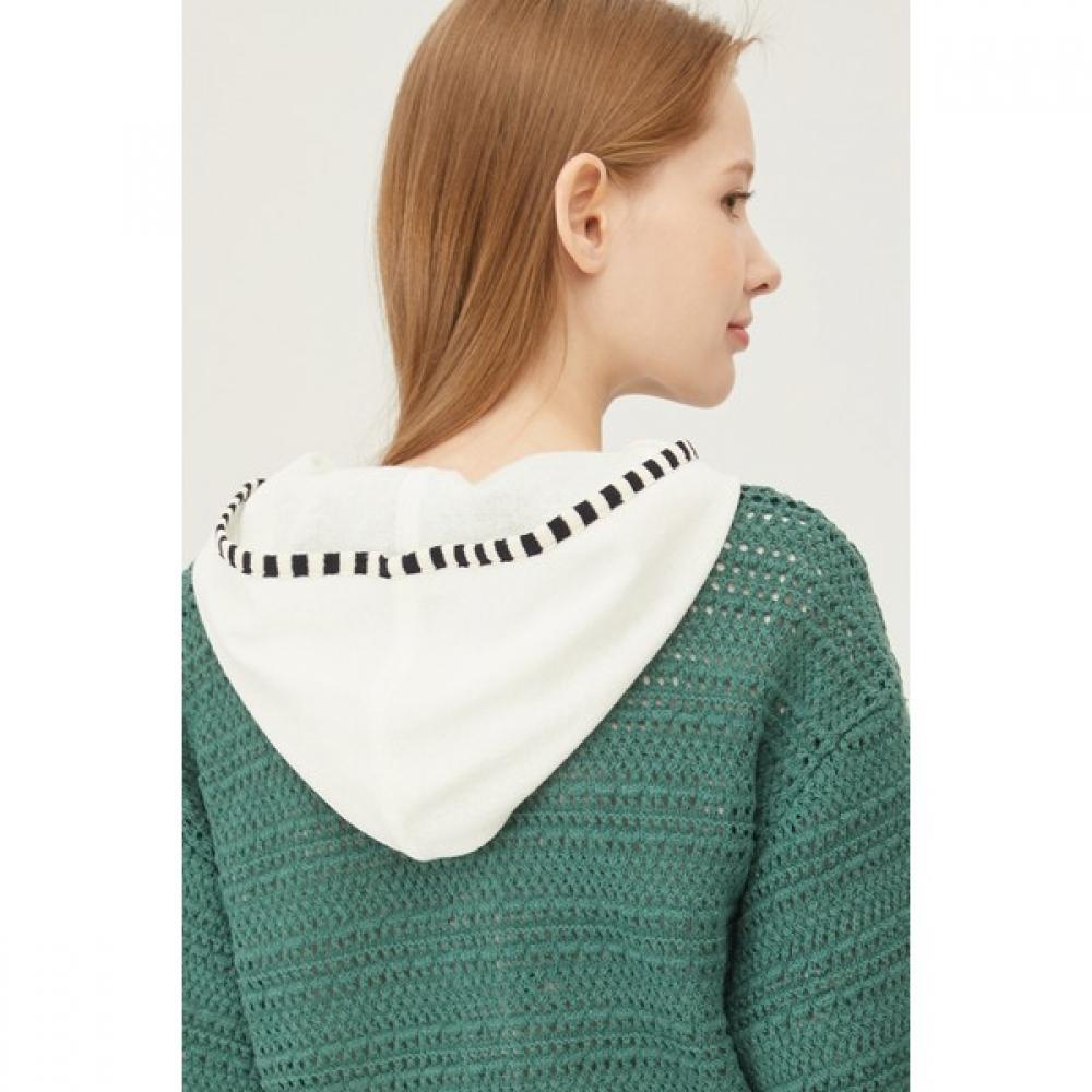 Benetton Укороченный вязаный кардиган Benetton Squash Variant Bakc56431