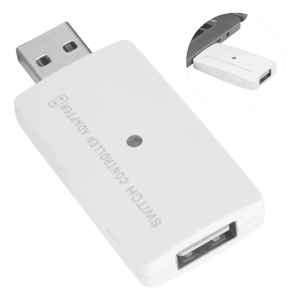Портативный USB Беспроводной Bluetooth Адаптер Контроллера Конвертер Рукоятки для PS4 Switch Игровой КонсолиБелый