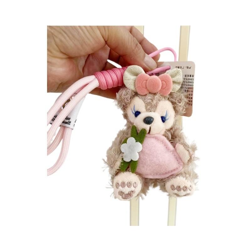Sweet And Colorful Duffy Bear Plush Keychain Soft Hanging Doll For Occasions Special