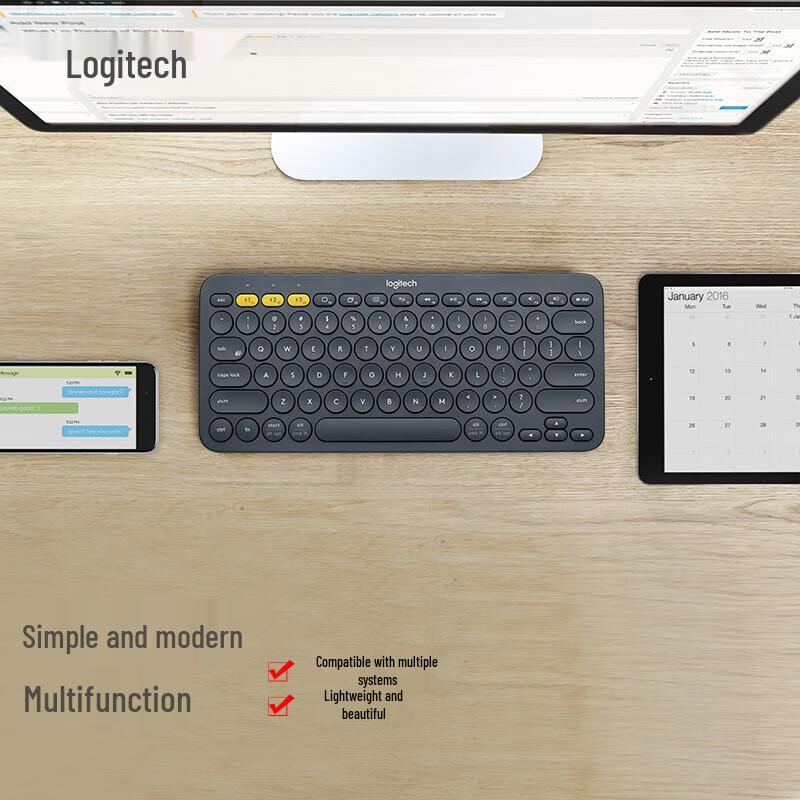 Клавиатура Bluetooth Logitech K380 для нескольких устройств