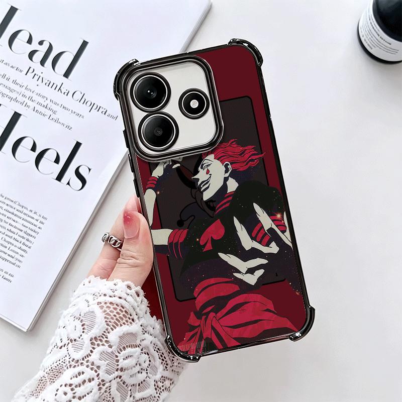 Чехол для телефона Hunter X-Hunters Hisoka Мягкий для Xiaomi Redmi Note 14 15 Pro Plus 13 12 11S 11T 5G 10 9S 9 Покрытие Защита от падения Fundas