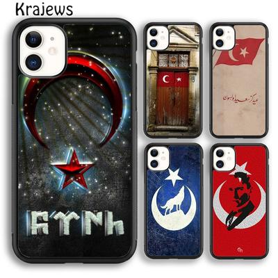Чехол для телефона Krajews Turkei Turkey Ataturk Flag Banner для iPhone 14 5s 6s 7 8 plus X XR XS 11 12 13 pro max Samsung S21 S22 ultra