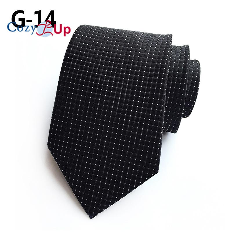 Новый классический мужской клетчатый шелковый галстук в клетку