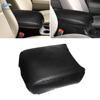 Soft Leather Armrest Cover For Toyota Tundra 2007 - 2011 2012 2013 Carbon Fiber Splice Center Control Armrest Box Cover Trim