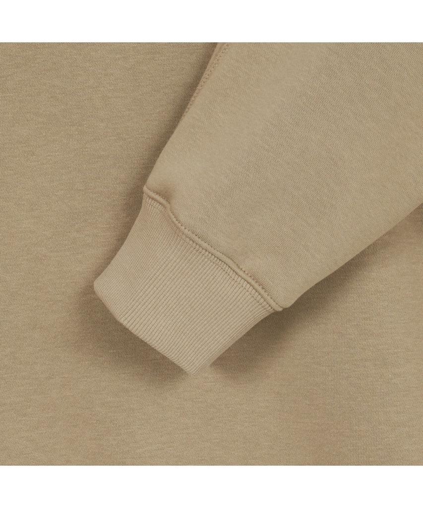 Noseupeiseu Nm5Mr54D Мужская спортивная толстовка Бежевый_Коричневый
