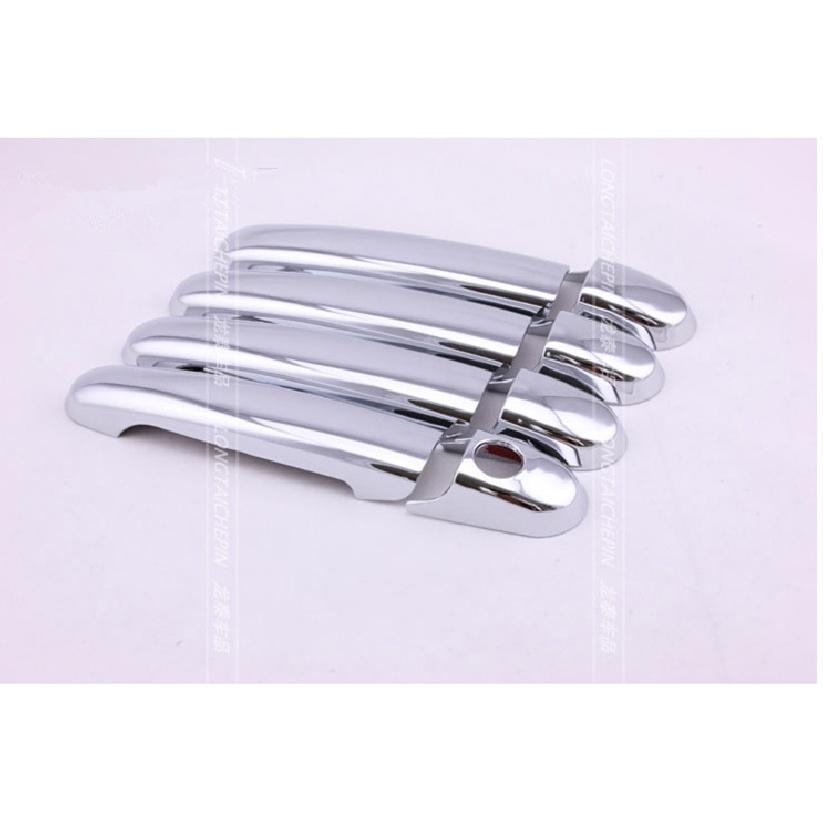 FUNDUOO New ABS Chrome Door Handle Covers Trim For Volkswagen VW Golf Jetta Vento MK3 Free Drop