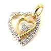 [M4953] - Позолоченный кулон «Любовь»