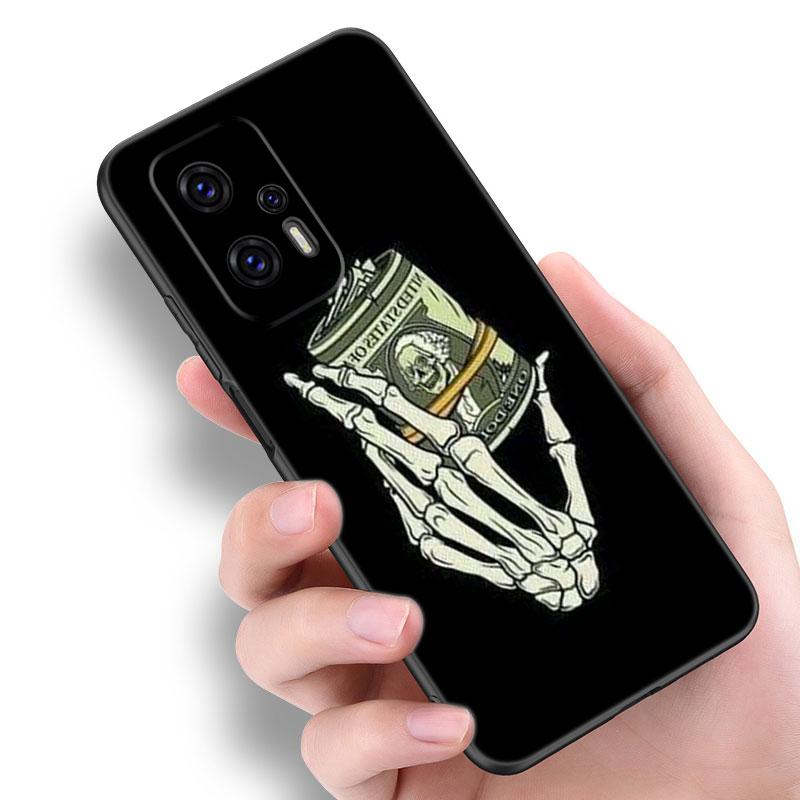 Banknote Dollar Cash Money Phone Case For Xiaomi POCO F2 F3 M2 M3 M4 X3 X4 Pro NFC F4 GT 5G F1 X2 C3 C31 C40 M5S TPU Black Cover
