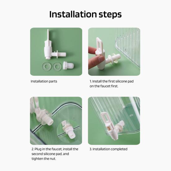 Диспенсер для напитков 3,5 л с краном, диспенсер для напитков с широким горлышком, машина для приготовления напитков на холодильник, герметичный сок