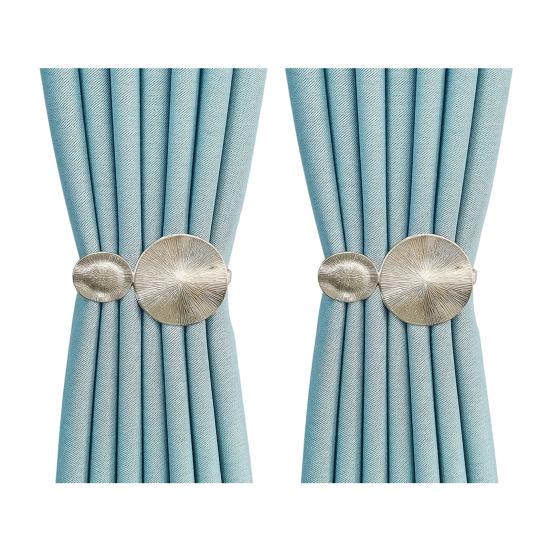 1 пара пружинных подхватов для штор, металлические резные лоси, павлин, листья, перья, декоративные драпировки, держатели для оконных штор, подхваты, аксессуары для штор