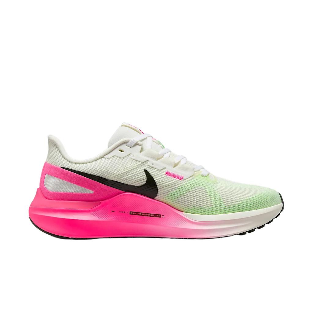 Nike Structure 25 Sail Hyper Pink Bright Crimson Sequoia Women's Running Shoes IB7452-100