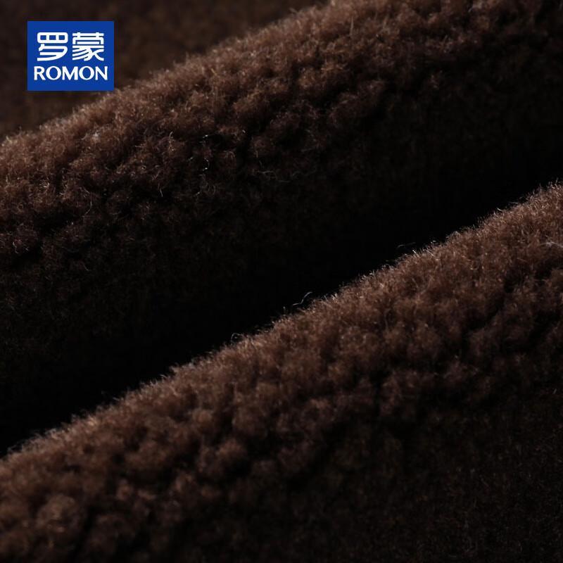 ROMON Мужская зимняя куртка из 100% шерсти со стойкой