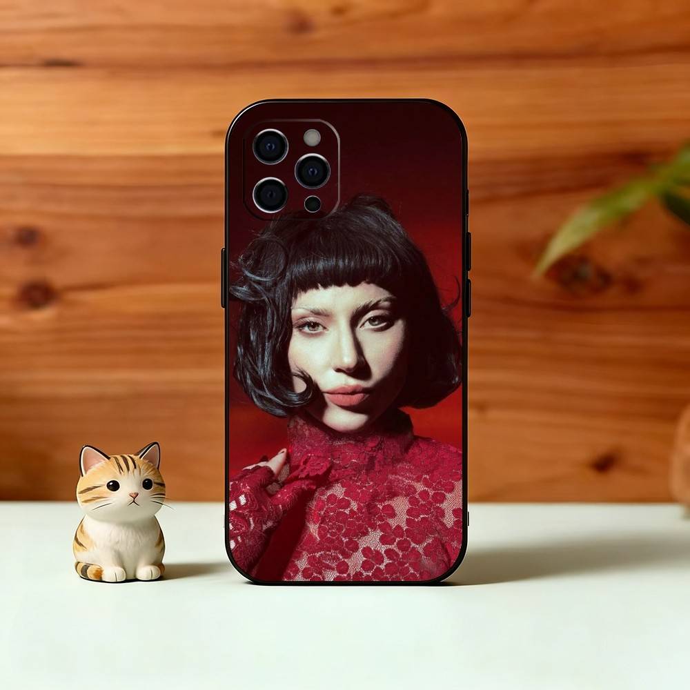 G-Gaga L-L Чехол для телефона для iPhone 17, 16, 15, 14, 13, 12, 11 Plus, Pro Max, Другие Мягкий Черный Чехол
