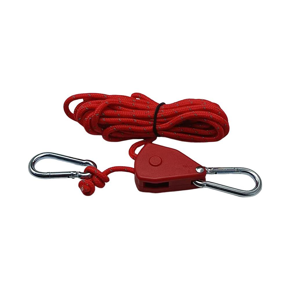 with Buckles Tent Ropes Reflective Pulley Tensioner Fastener Tie Down Fastener  Camping Accessories
