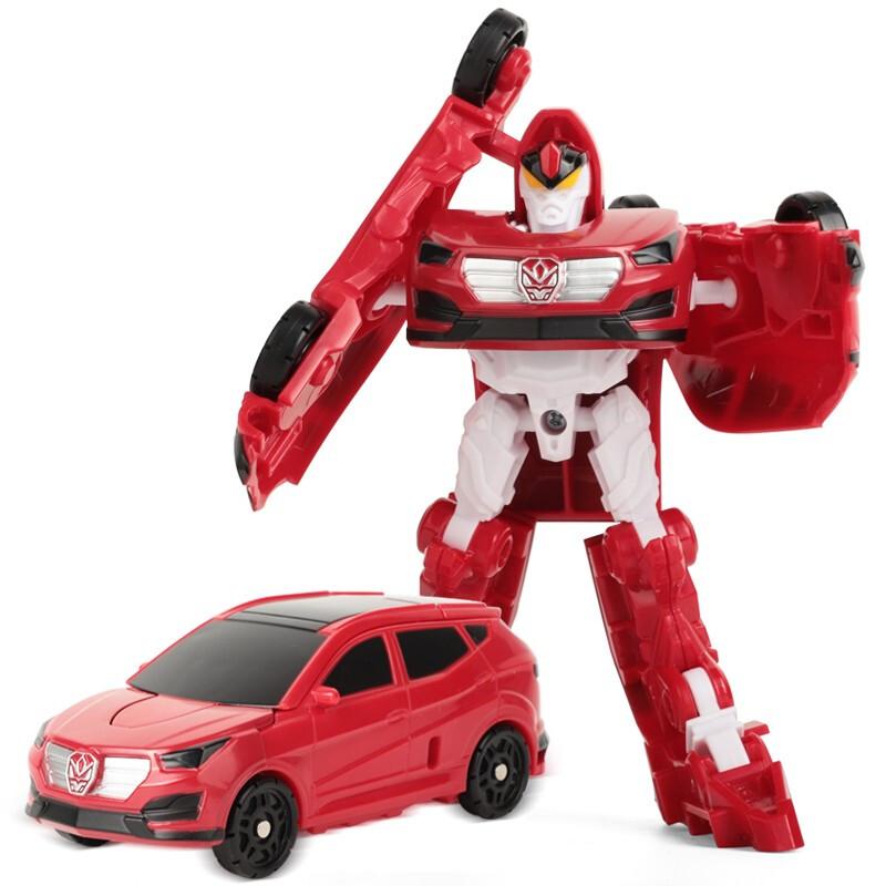 Новая двурежимная фигурка-трансформер Робот-спасатель Hello Carbot для детей