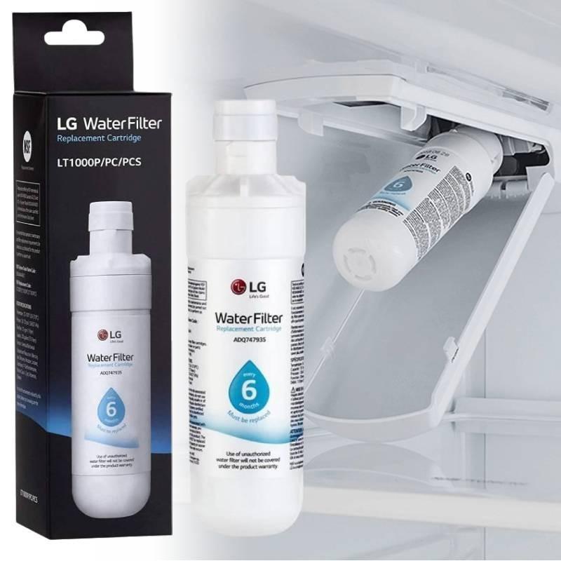 Lt1000p Водяной фильтр для холодильника Высокая емкость 200 галлонов Белый очиститель