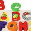 Трехмерный пазл Todoribro Alphabet Woodentoy-B, 1, 26 деталей, Лучший пазл для малышей в Корее