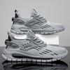 New men's shoes 2025 spring mesh fashionable, comfortable and convenient one-pedal leisure sports youth lace-up trendy shoes