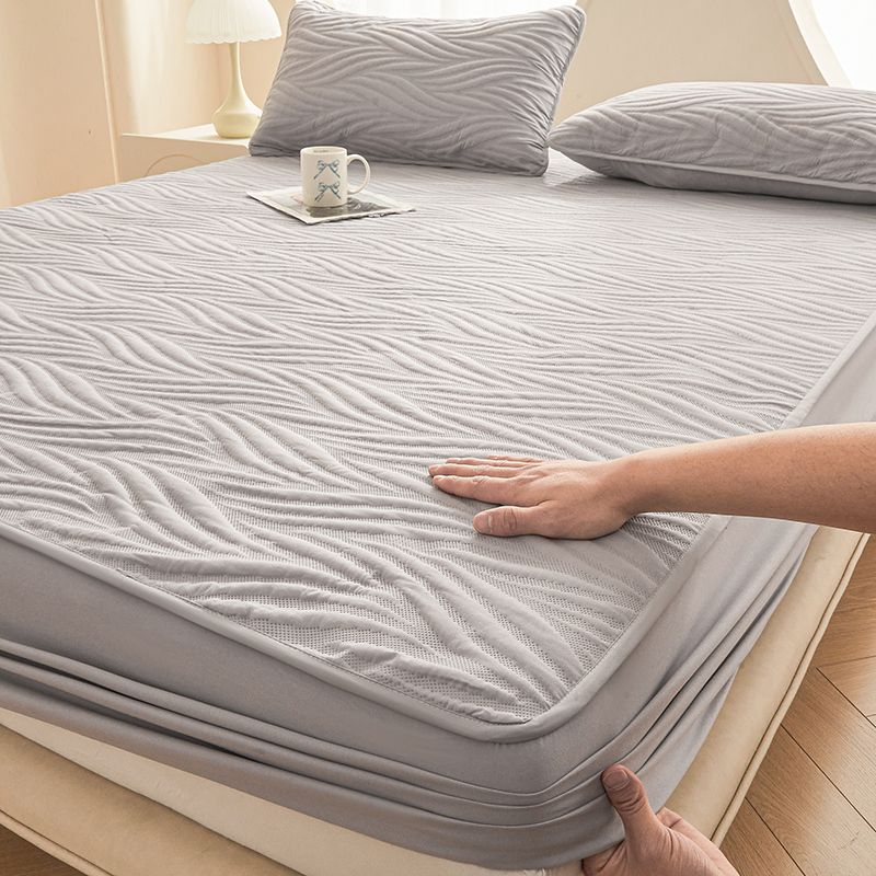 Наматрасник - Роскошный Хлопковый Защитник Матраса - Мягкий, Удобный и Дышащий Наматрасник - Матрас От Пыли, Грязи, Пролитых Жидкостей и Пятен