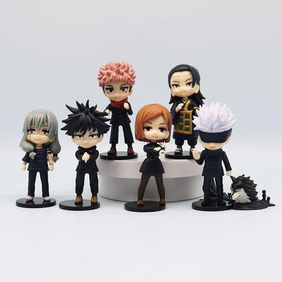 Q Posket Jujutsu Kaisen Фигурка Сатору Годзё Итадори Юджи Гето Сугуру Нобара Мегуми Коллекция ПВХ игрушка