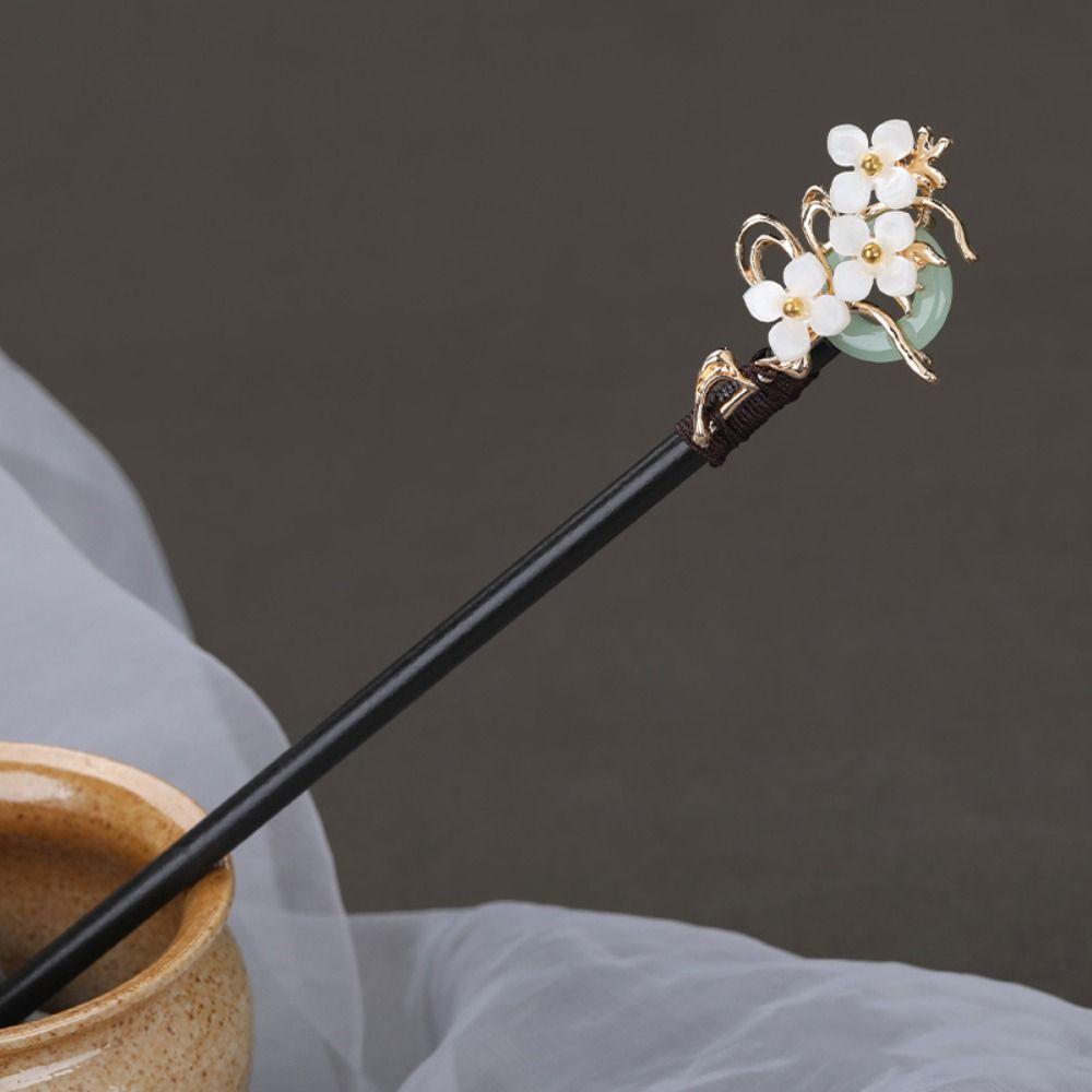 Tool Ancient Headwear Hanfu Hair Sticks Ancient Style Hairpin Chinese Style Headwear Wooden Hairpin
