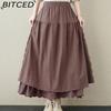 BITCED Женская модная повседневная летняя весенняя юбка