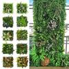 25*25cm Simulation Turf Sheet Green Fake Green Grass Mat Garden Grass Wall  Home Decoration