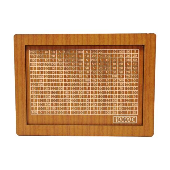 Wood Money Box with Counter Large Capacity Piggy Bank Coin Cash Container Kids Adults Money