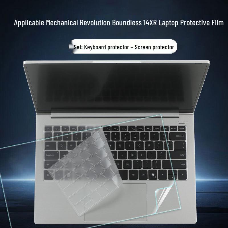 Совместимая клавиатура Wujie 14X Air и защитная пленка для экрана Mechanical Revolution 14XR-7CC4U