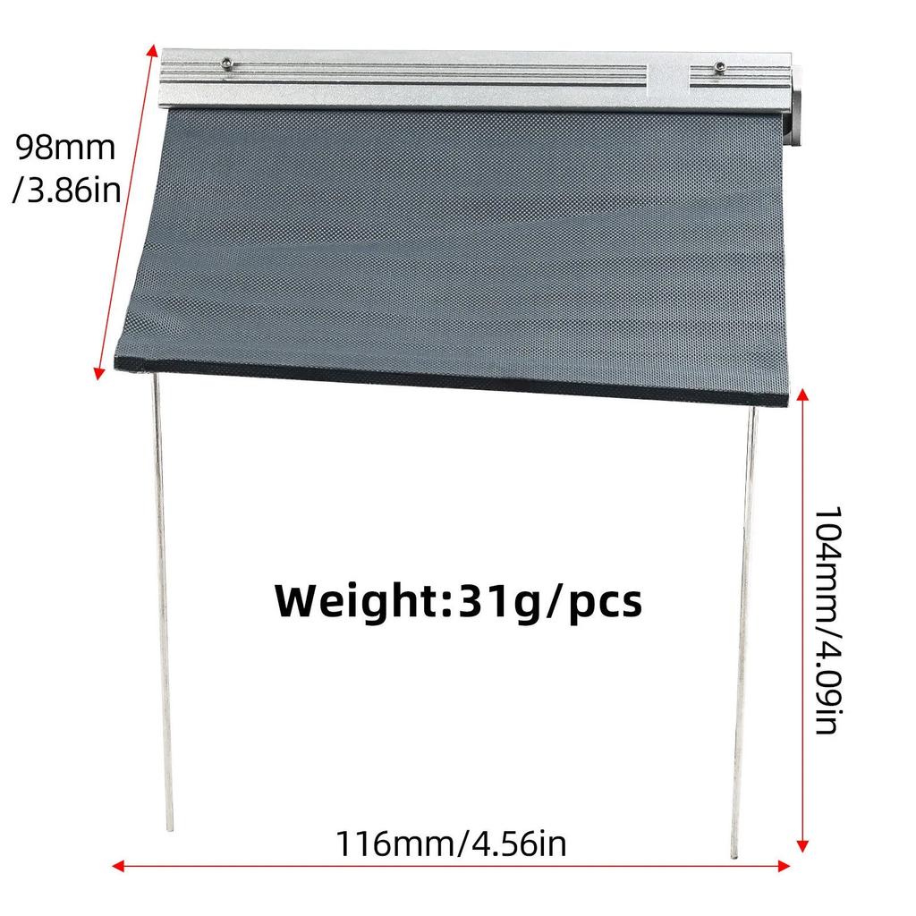 1/18 RC Roof Top Tent & Sunshade for TRX4 TRX4M - Waterproof Camping Awning (Crawler Car Upgrade Accessory)