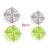 4pcs Professional 32x7mm Bulls-eye Bubble Degree Marked Surface Spirit Level For Camera Circular /Tripod /Furniture