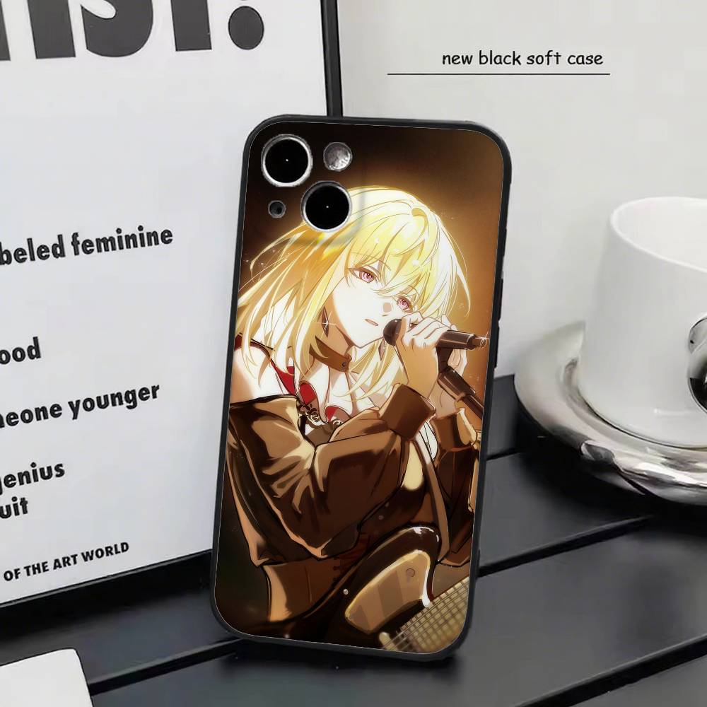 Misumi Hatsune B-BanG Dream Phone Case Silicone Soft For IPhone 17 Air 16 15 14 13 12 11 Plus Pro Max Plus