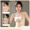 Strapless Bra Women's Plus Size Adjustable Breast Push Up Bra Beautiful Back Anti Slip Gathered Without Steel Ring Bra