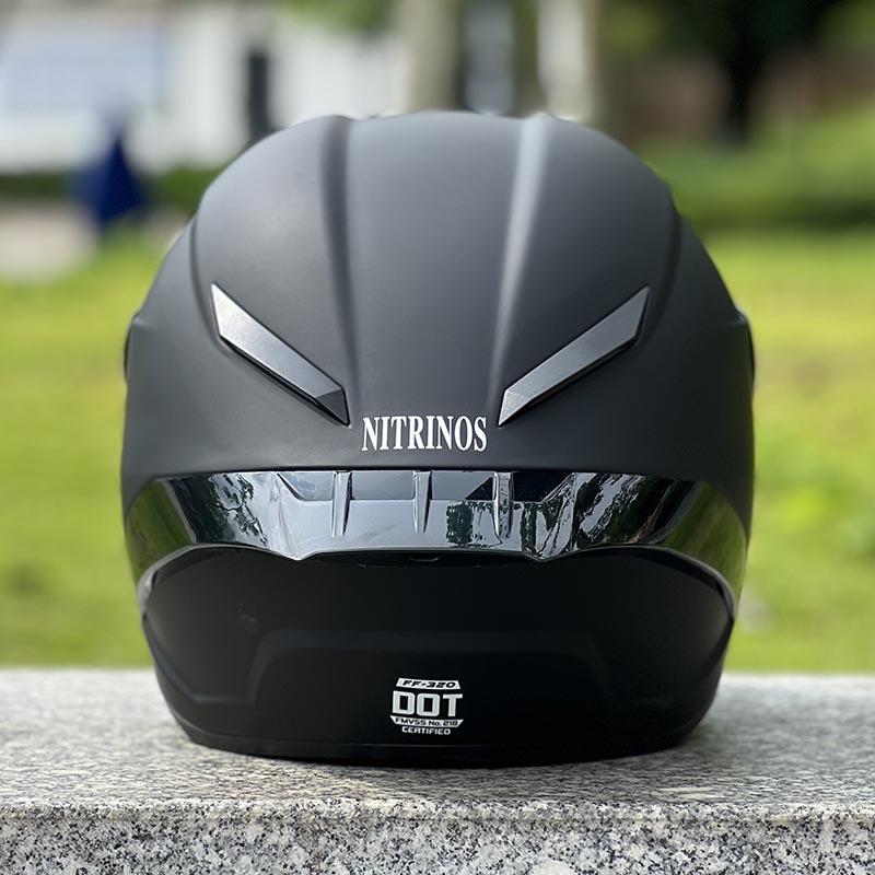 Матовый черный цвет шлема Мужской и женский мотоциклетный шлем Casco Зимний сезон Одобрено ECE Унисекс Шлем-интеграл
