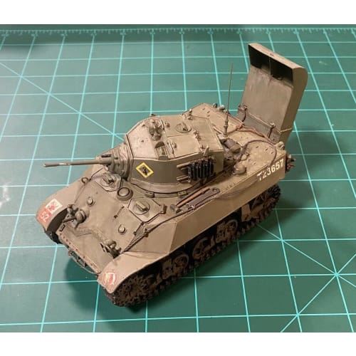 AFV Club 1/35 M3A3 Light Tank Plastic Model