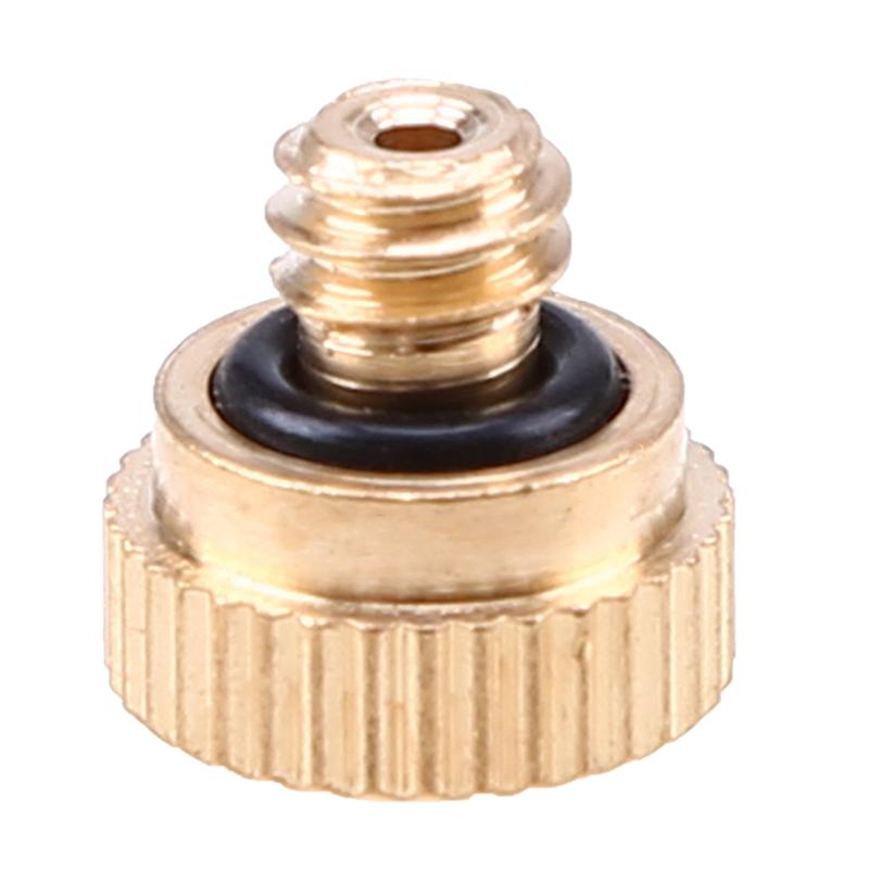 Низкоскоростная распылительная латунная форсунка для системы охлаждения водяным туманом для полива сада, регулируемая подача воды