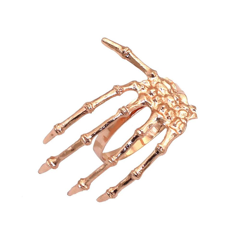 Пряжка для салфеток в виде руки призрака, держатель для колец, декор, принадлежности для Хэллоуина, пряжки из сплава, праздничная посуда, украшение