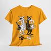 НОВИНКА Мультяшная футболка с коротким рукавом Cotton Spy vs Spy Желтая Все размеры Унисекс T-shirt UR689