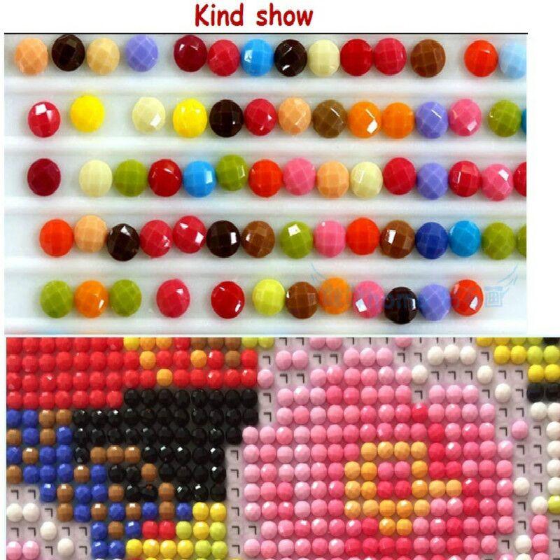 Full 5D Diy Diamond Painting Cartoon Siesta Cat Embroidery Cross Stitch Home Decor Handmade Gift