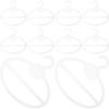 10 шт. вешалка для шарфов, круглый крючок, круглые крючки, вешалки, кошелек, лента, органайзер, пластик для домашнего шкафа, путешествий