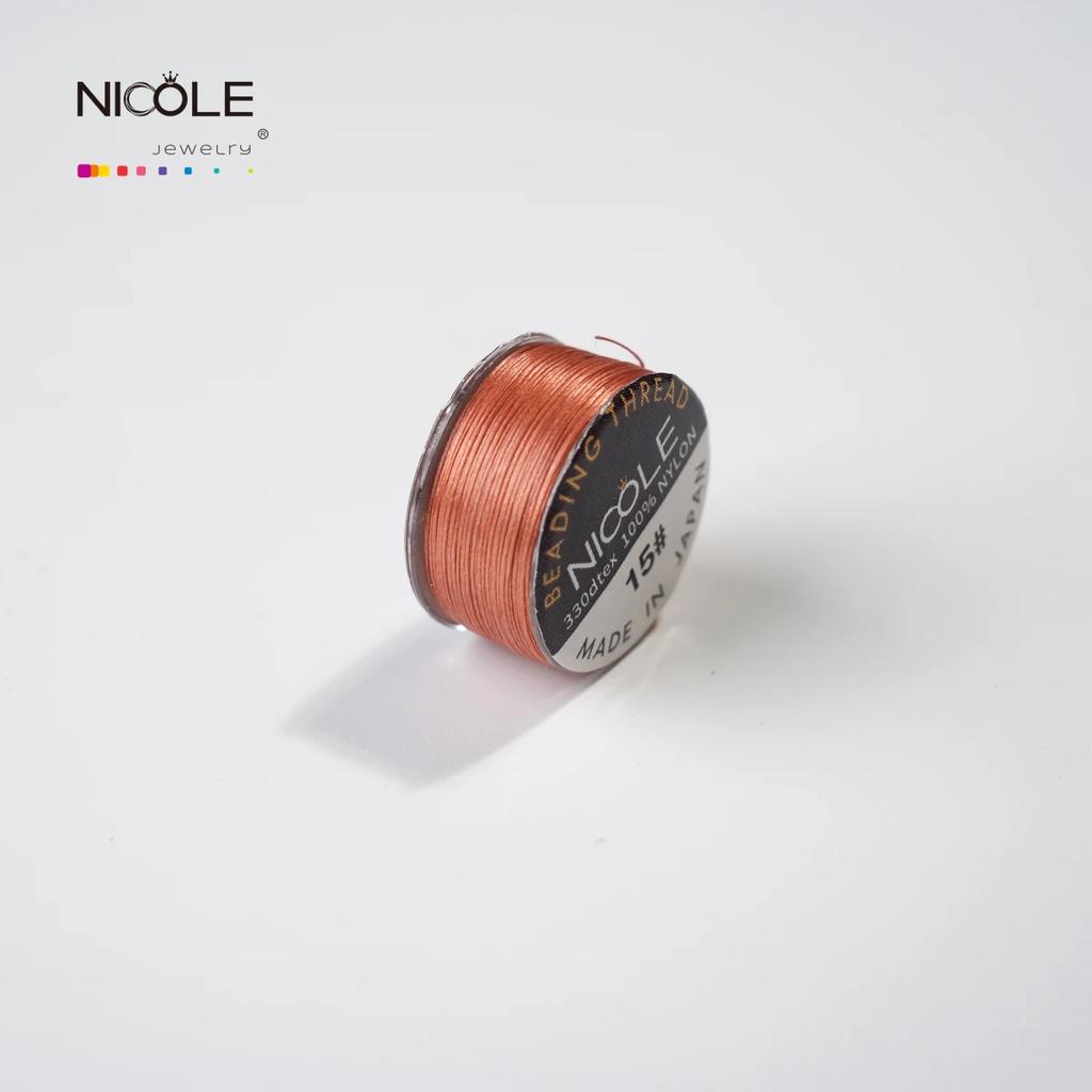 Миюки 100% нейлон 330 DTEX нитки для бисера DIY японские нитки для бисероплетения аксессуары для браслетов 46 м/рулон