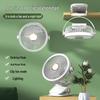 USB Rechargeable Portable Clip-On Desk Fan for Dorms
