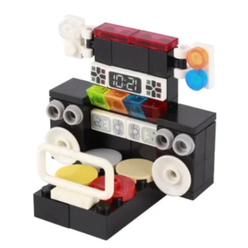 Конструктор Принтованные Кирпичики Морепродукты Овощи Мороженое Экспресс-посылка Компьютерный Контроллер Рождественские Хэллоуин Подарки MOC