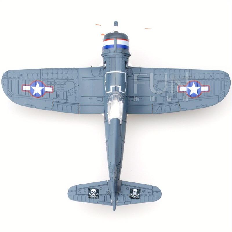 Пластиковая модель самолета-истребителя F4U Corsair ВМС США в масштабе 1/48, сборочная модель самолета, случайный цвет