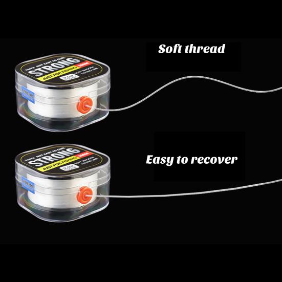 Фторуглеродная леска премиум-класса, ударопрочная, износостойкая, сверхдлинная гибкая нейлоновая леска, аксессуары